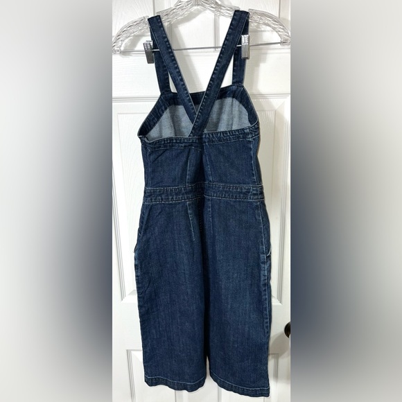 Universal Thread Skirtall Overall Dress Overall Skirt Denim Mini Dress Y2K M - Picture 2 of 3